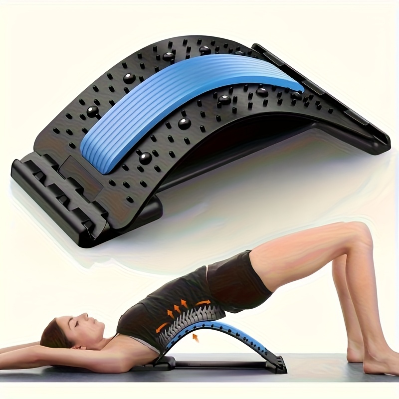 Home Gym Simple - 3-niveau rugstretcher houdingcorrector lendensteun ergonomisch voor