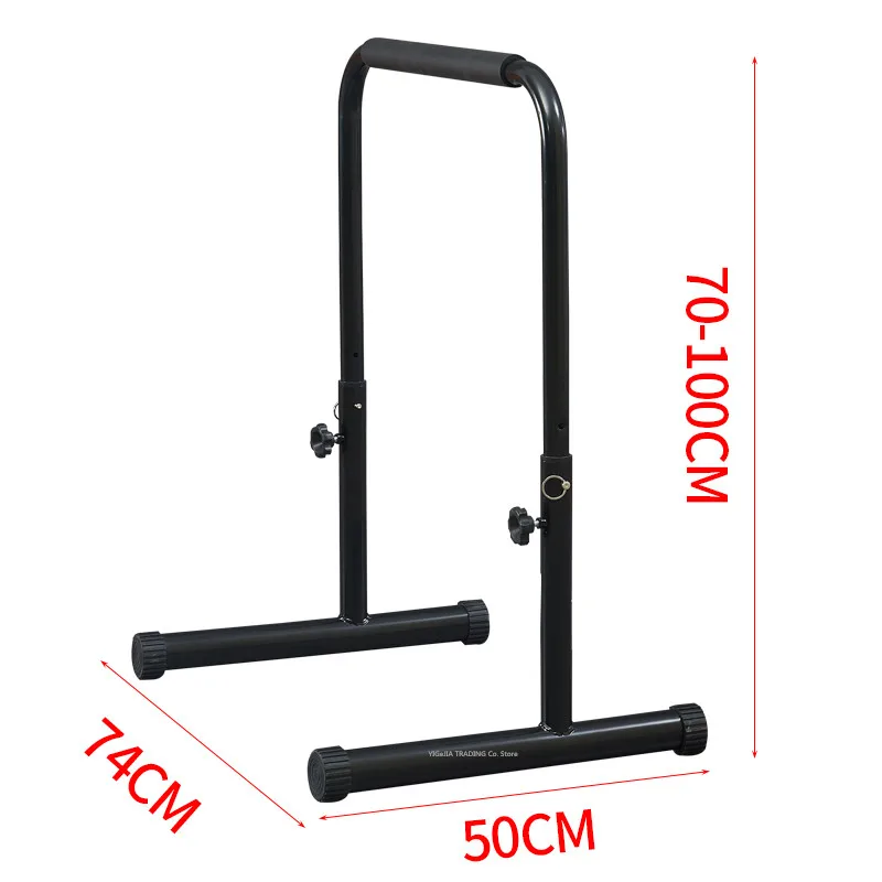 Dip Station Parallel - 1-delige parallelle stang fitnessstang, 70cm-100cm in