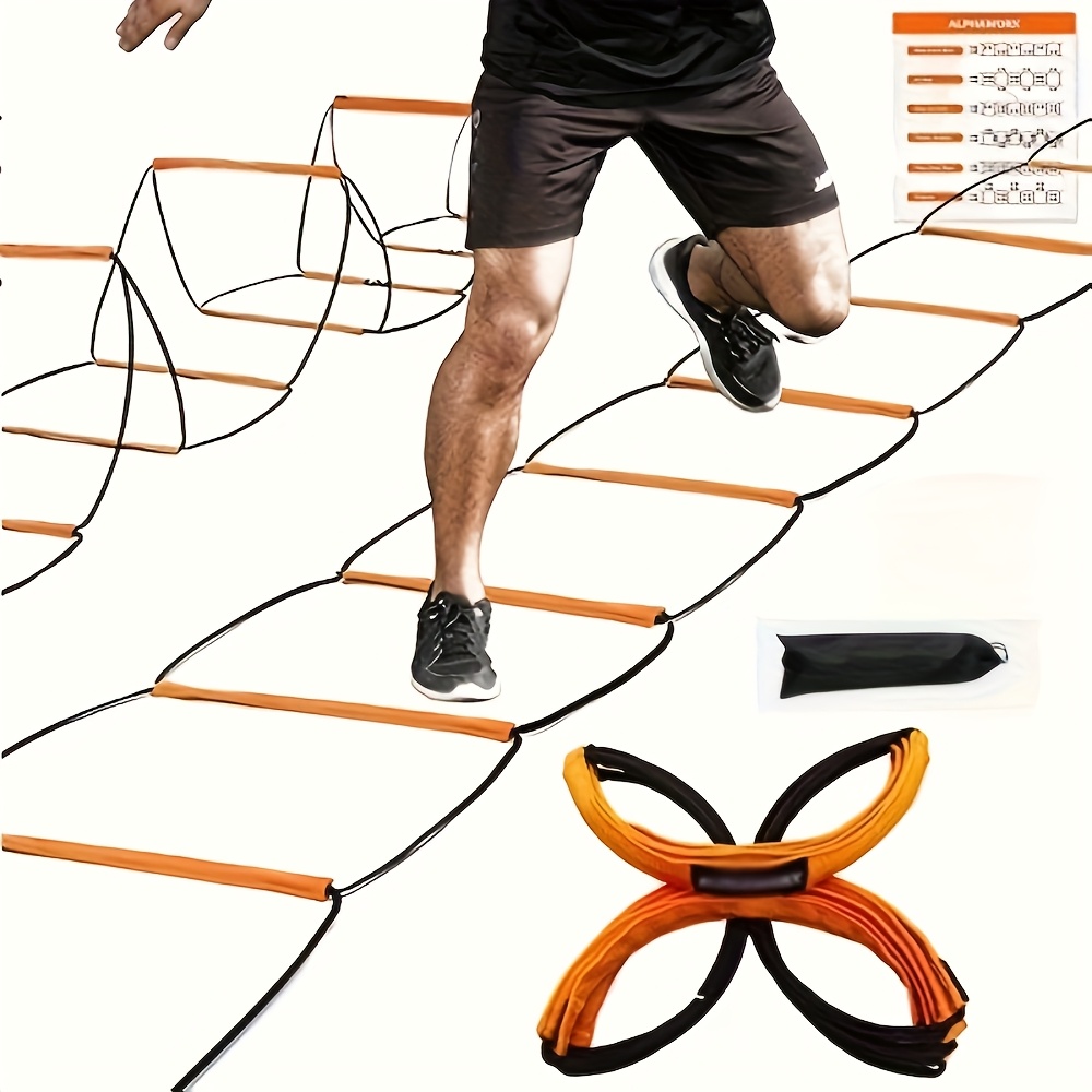 Agility Ladder Speed - 1 verpakking 8-delige multifunctionele behendigheidstrap voor