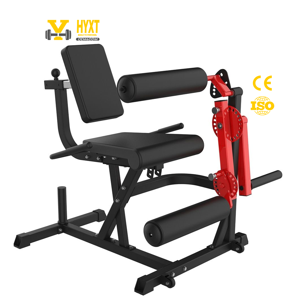 Home Gym Leg Day - Zware uitvoering 45 kg stalen veiligheidsbeenverlengings-