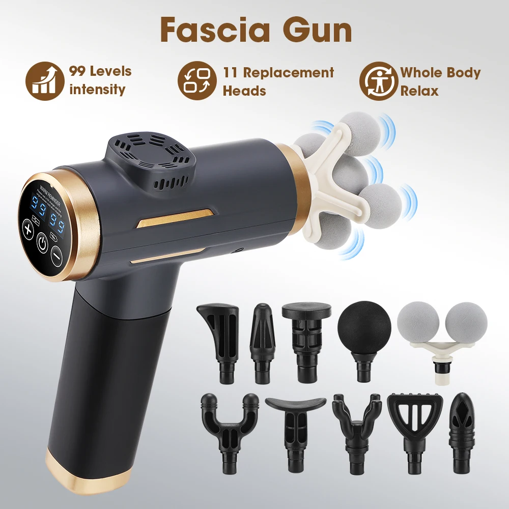 Home Gym Electric Machine - Elektrische Fascia Gun 24W 99 Versnellingen
