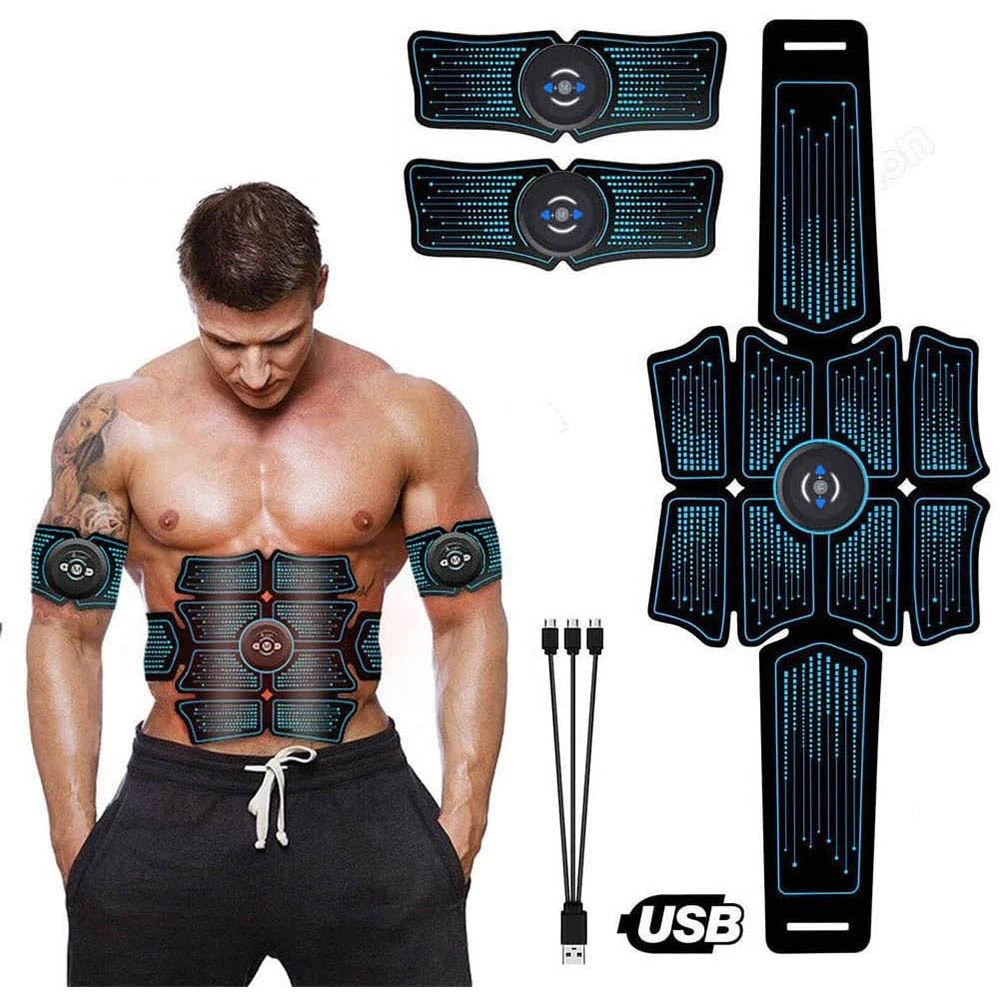 Home Gym House - EMS Buikspier Stimulator Elektrische Massager voor