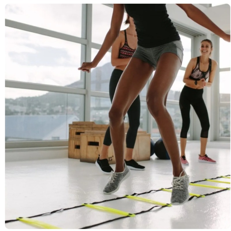 Agility Ladder Speed - Behendigheidsladders met nylon riemen voor snelheidstraining
