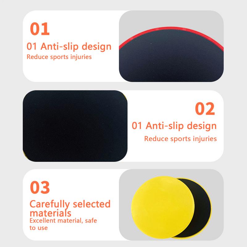 Gliding Disc Slider - Fitness Core Slider Pilates Oefening Zweefschijven