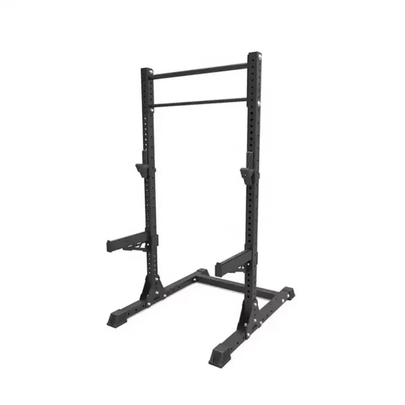 Home Gym Half Rack - Commerciële verstelbare stalen metalen squat rack