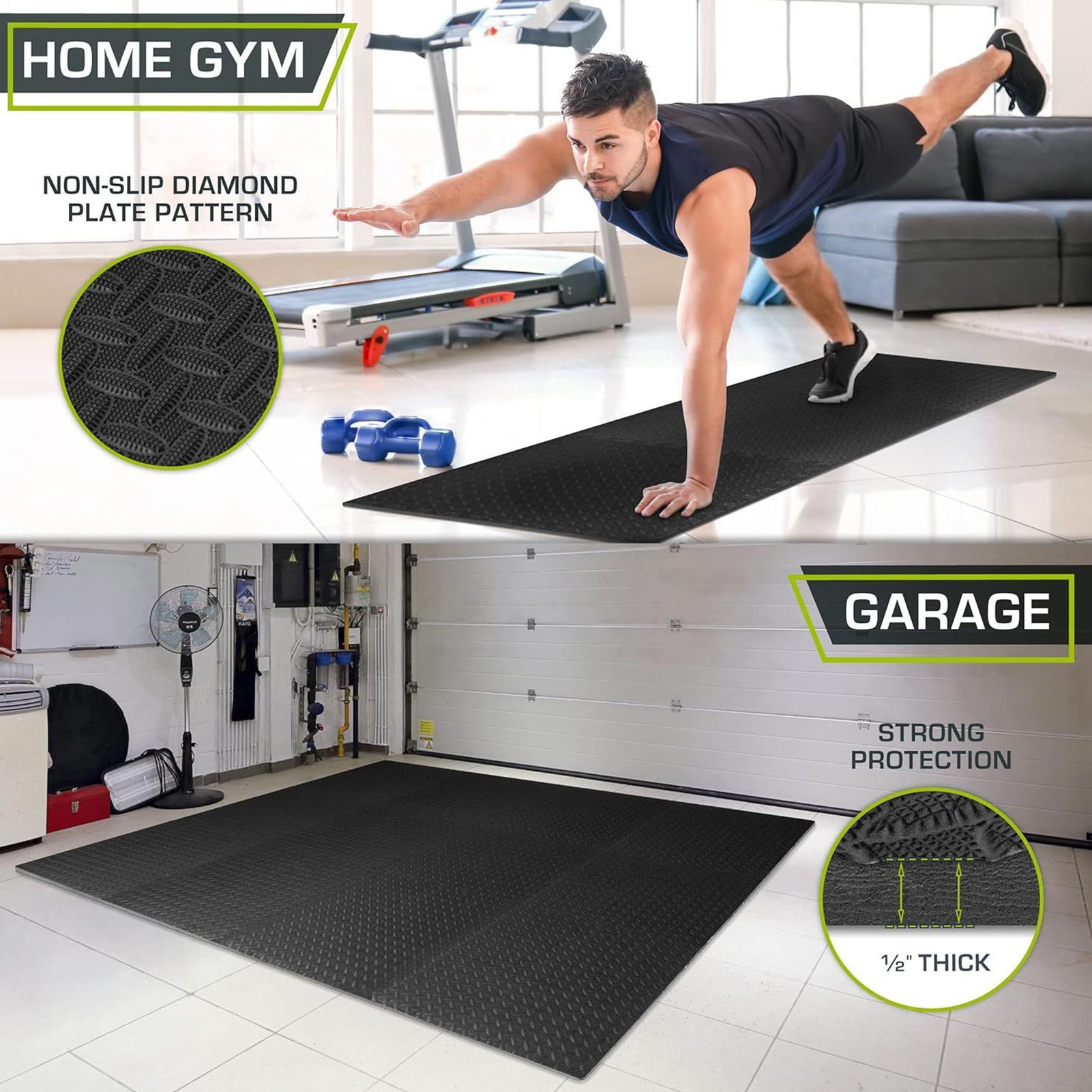 Home Gym For Toddlers - In elkaar grijpende vloermatten In elkaar
