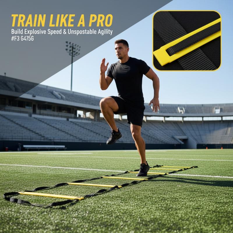 Agility Ladder Speed - Agility training ladders, lichtgewicht nylon banden,