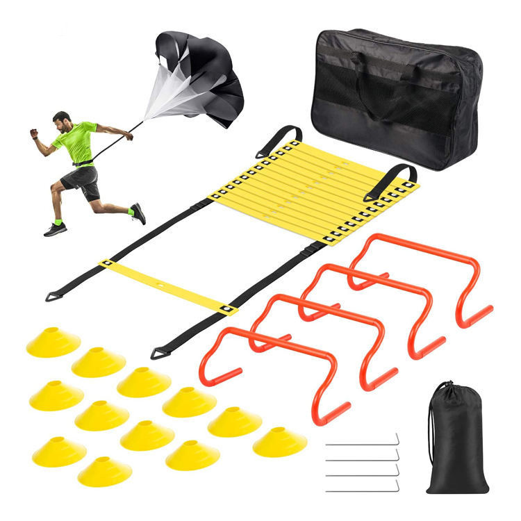 Agility Ladder Speed - Hoge kwaliteit voetbalsnelheid behendigheidsladder trainingsapparatuur set