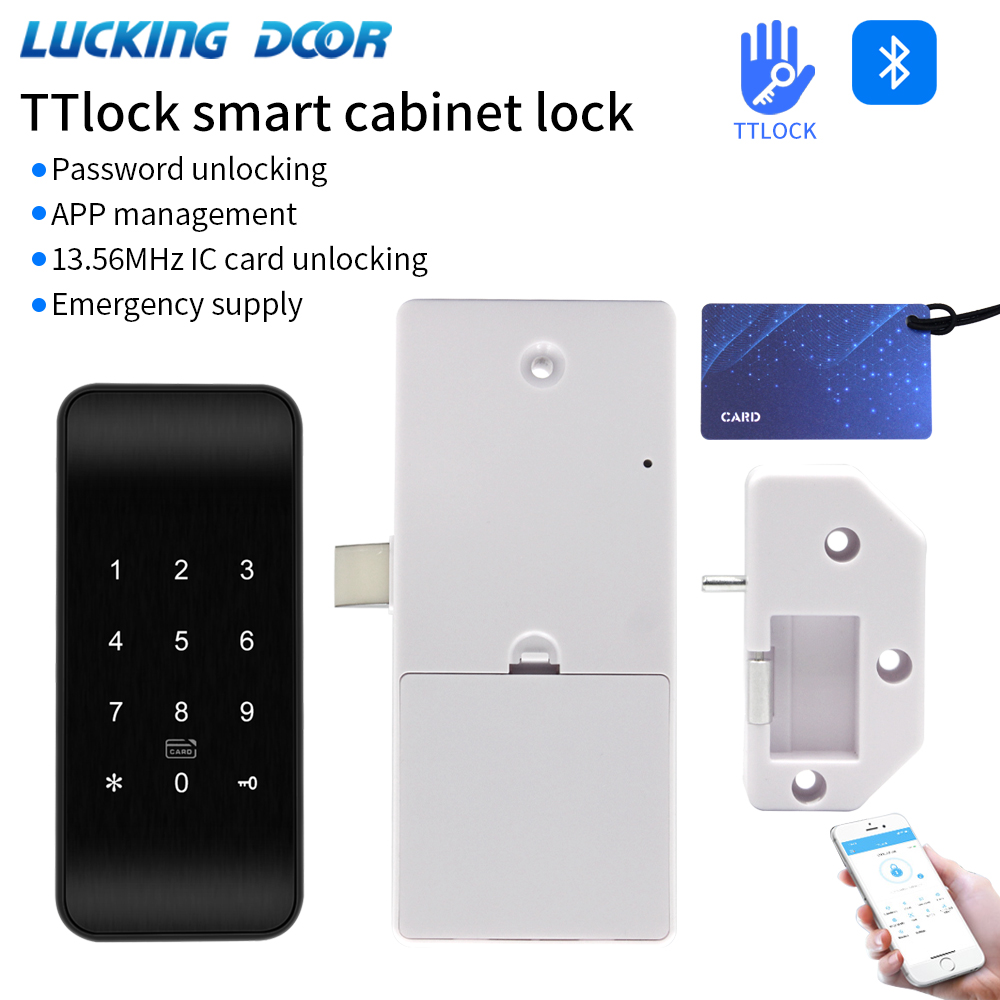 Home Gym Room - TTLOCK 13,56Mhz Vingerafdruk Ladeslot Meubilair RFID