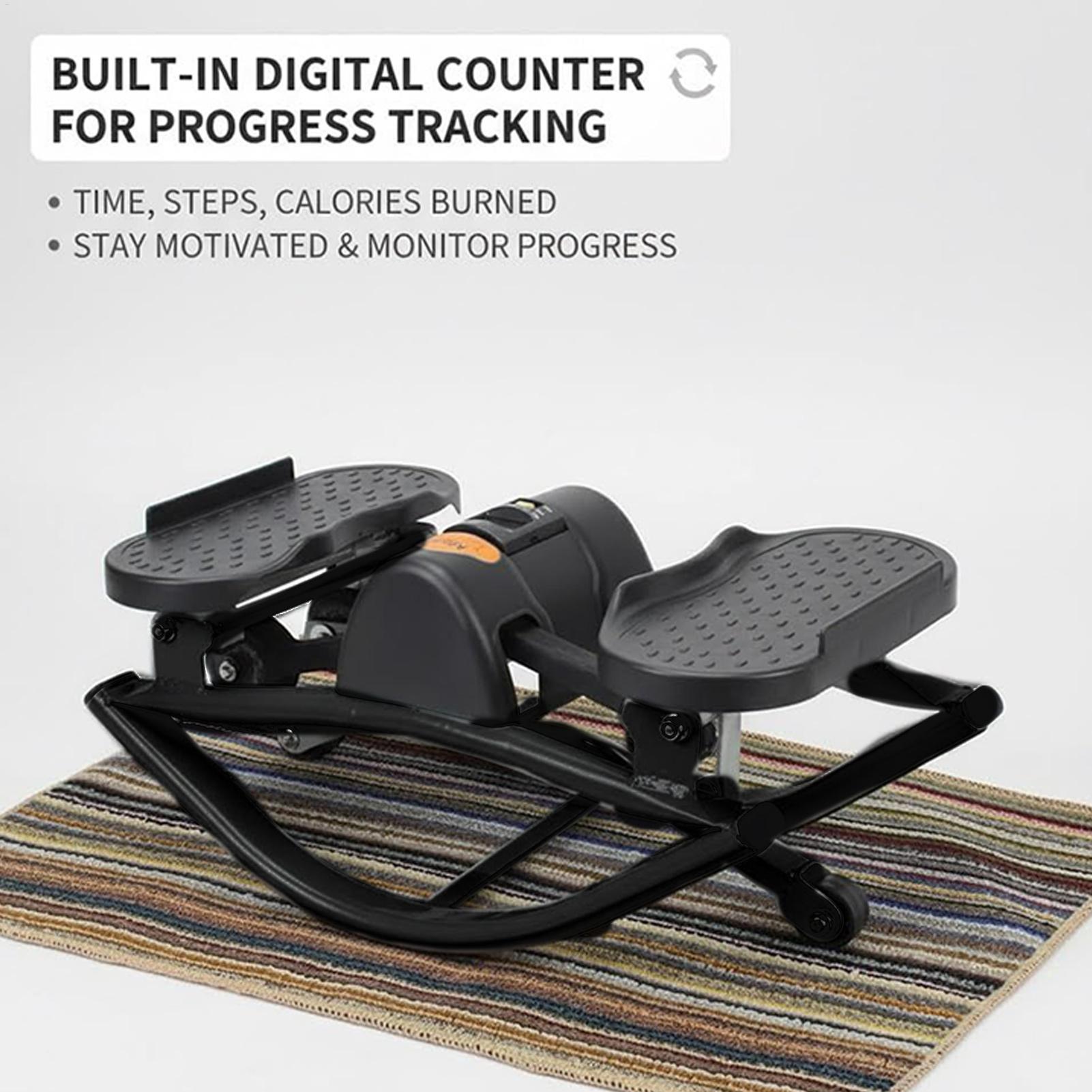 Home Gym Simple - Rock Stepper Oefenapparatuur Draagbare Stille Laterale