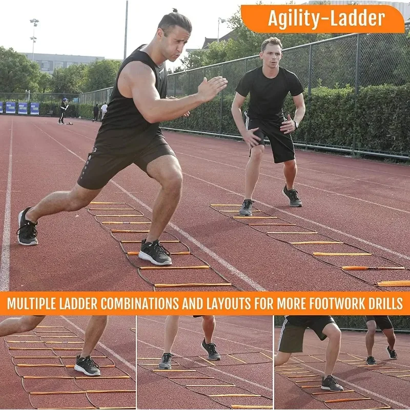 Voetbaltraining voor twee doel - Agility Ladder Speed recensie en prijs