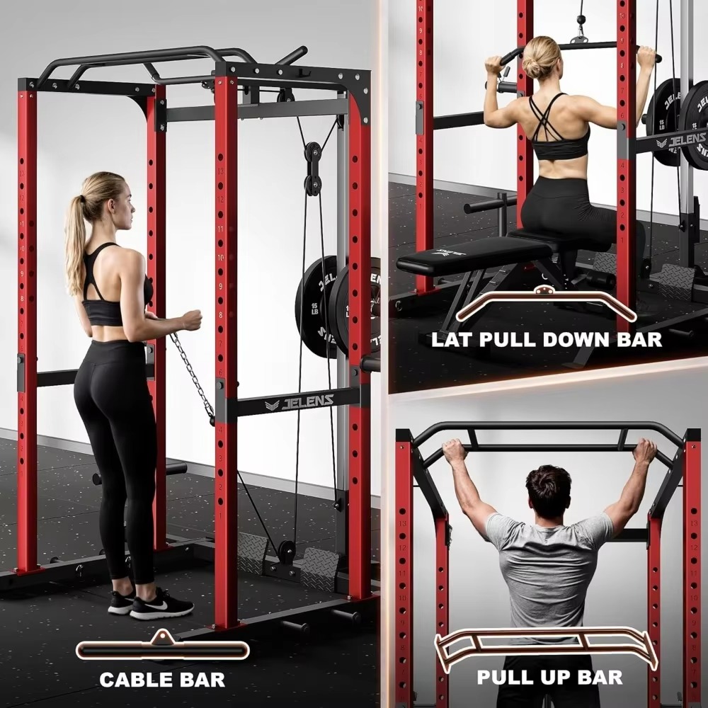S21 Power Cage Multifunctionel - Home Gym Power Rack recensie en prijs