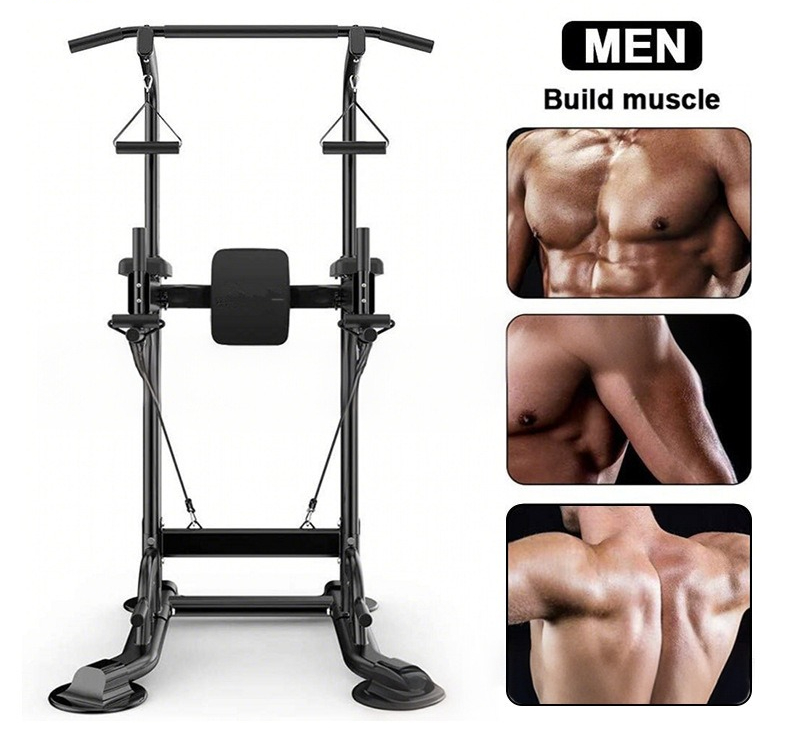Pull-up station, power tower,  - Dip Station Parallel recensie en prijs