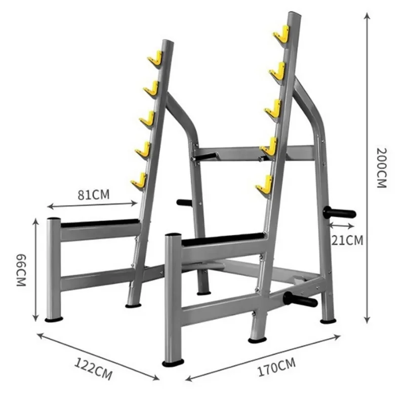 Gratis Squat Rack Frame Gantry - Home Gym Half Rack recensie en prijs