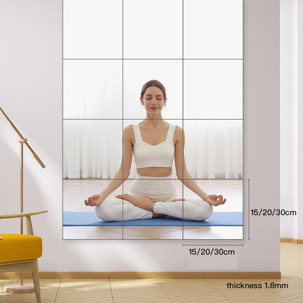 Acryl spiegeltegels voor de wa - Home Gym For Toddlers recensie en prijs