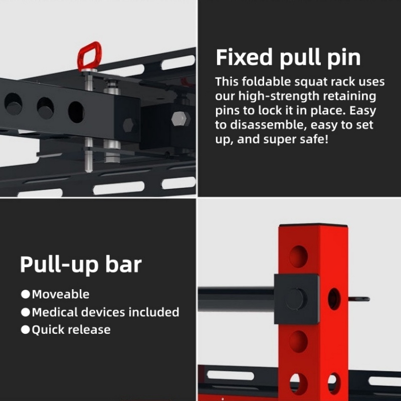 Verstelbare Power Cage Wandgem - Home Gym Half Rack recensie en prijs