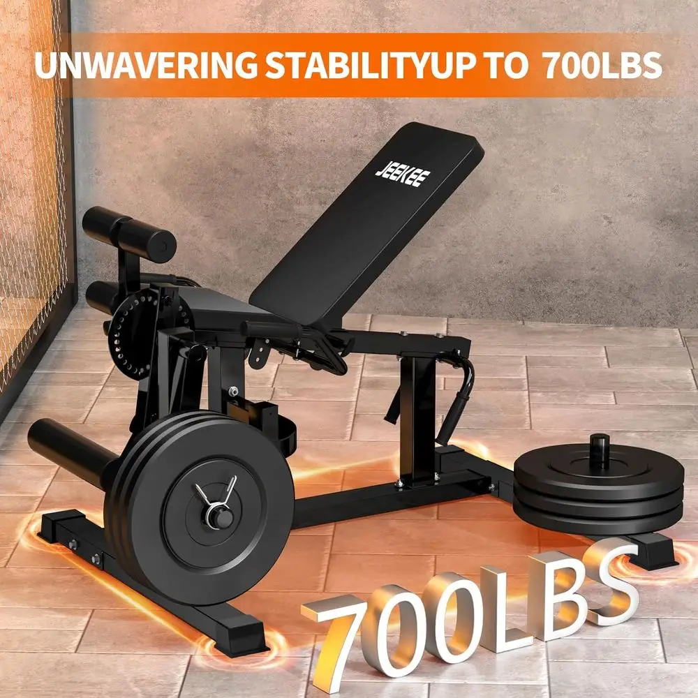 700LB Capaciteit Plaatbelastba - Home Gym Quad Machine recensie en prijs