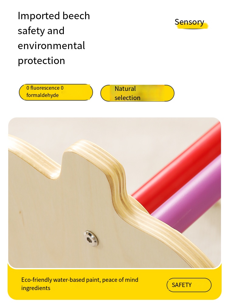 Eco-vriendelijke binnenspeeltu - Home Gym For Toddlers recensie en prijs