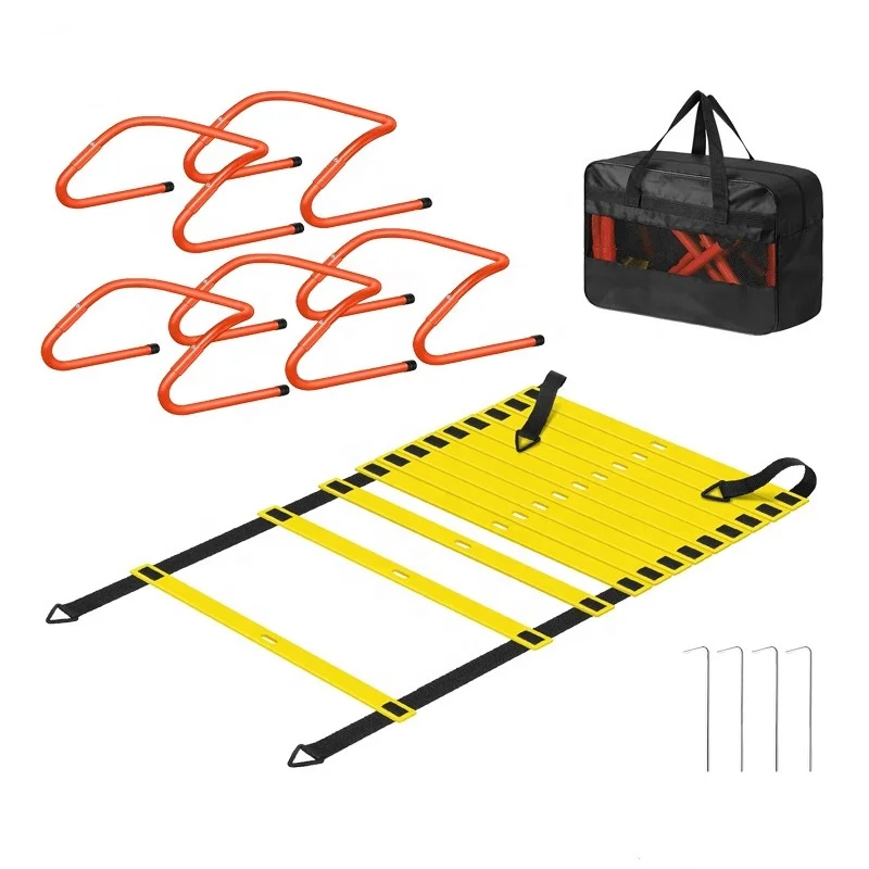 Verstelbare Agility Hurdle Lad - Agility Ladder Speed recensie en prijs