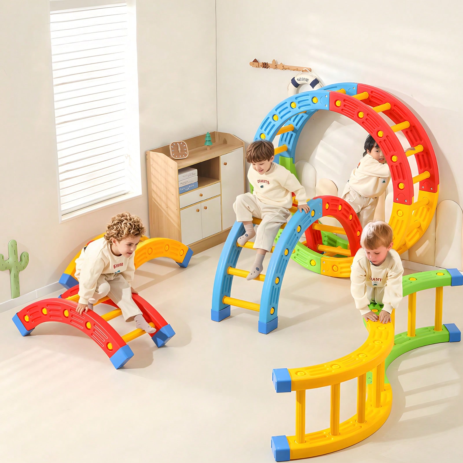 GCCSJ 2-in-1 Opvouwbaar Klimsp - Home Gym For Toddlers recensie en prijs