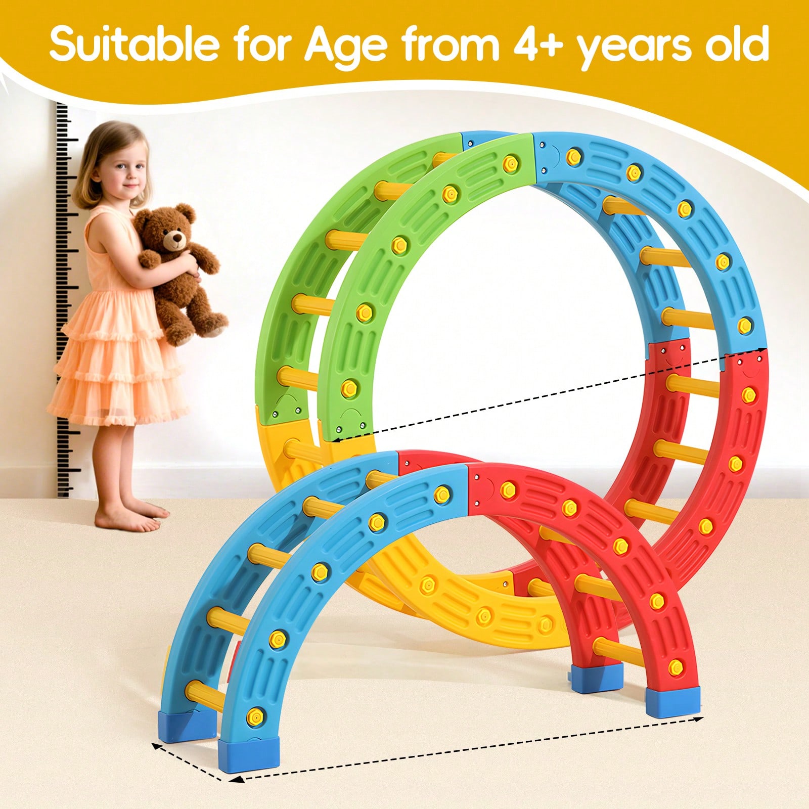 GCCSJ 2-in-1 Opvouwbaar Klimsp - Home Gym For Toddlers recensie en prijs