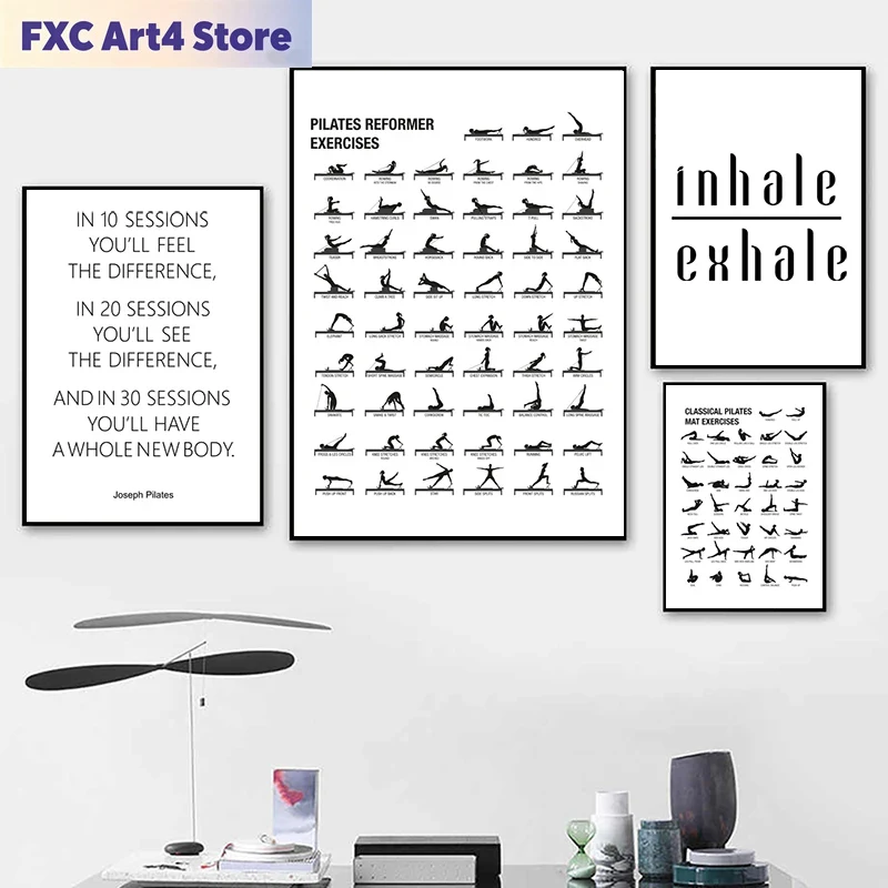 Frameloze Pilates Workout Graf - Home Gym Room recensie en prijs