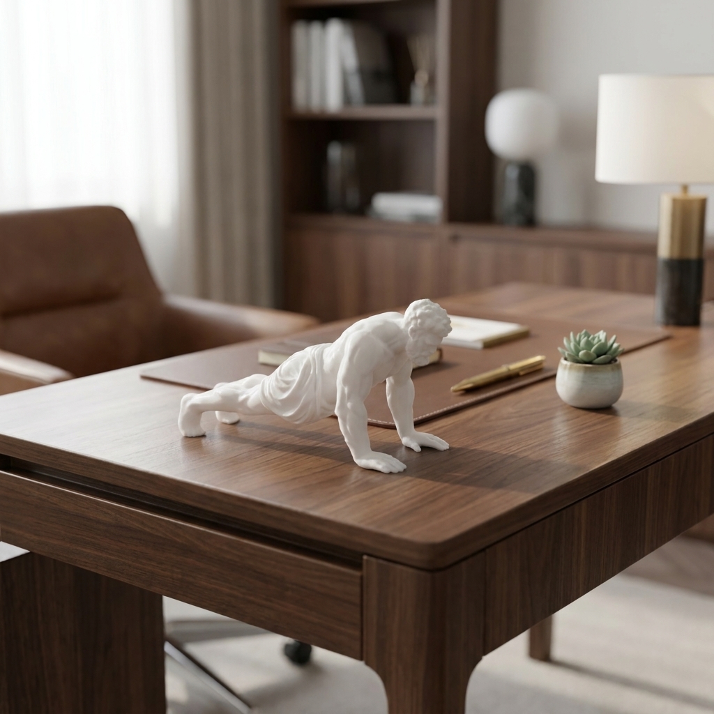 Creatief push-up standbeeld or - Home Gym Room recensie en prijs