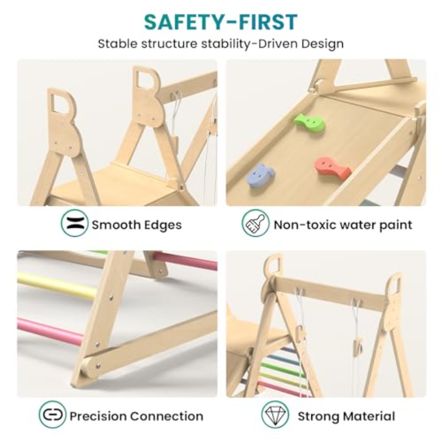 Indoor klimparcours voor peute - Home Gym For Toddlers recensie en prijs