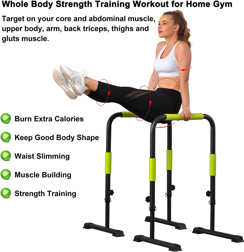 Verstelbare push-up standaard  - Dip Station Parallel recensie en prijs
