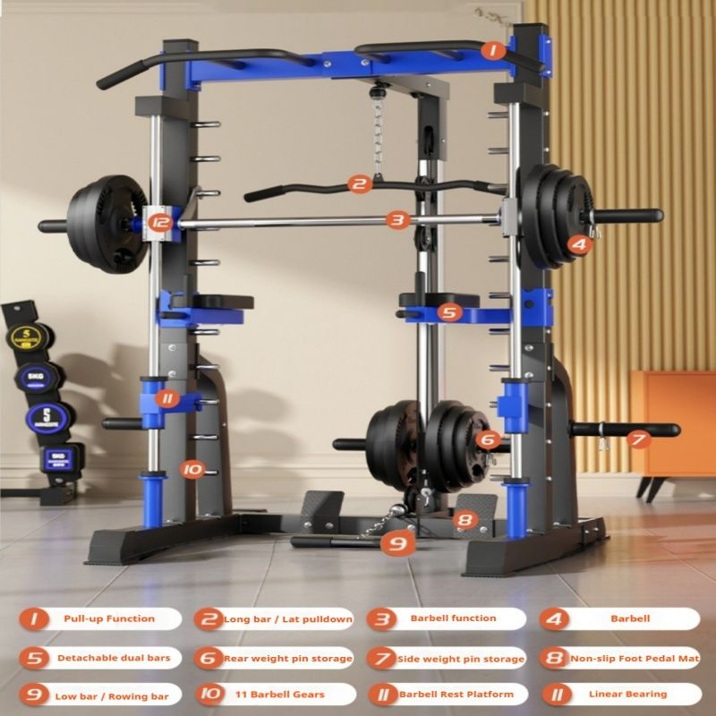Multifunctionele uitgebreide t - Home Gym Power Rack recensie en prijs