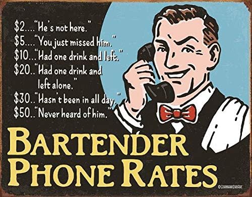 HomDeo Tin Sign Man Cave Bar R - Home Gym Room recensie en prijs